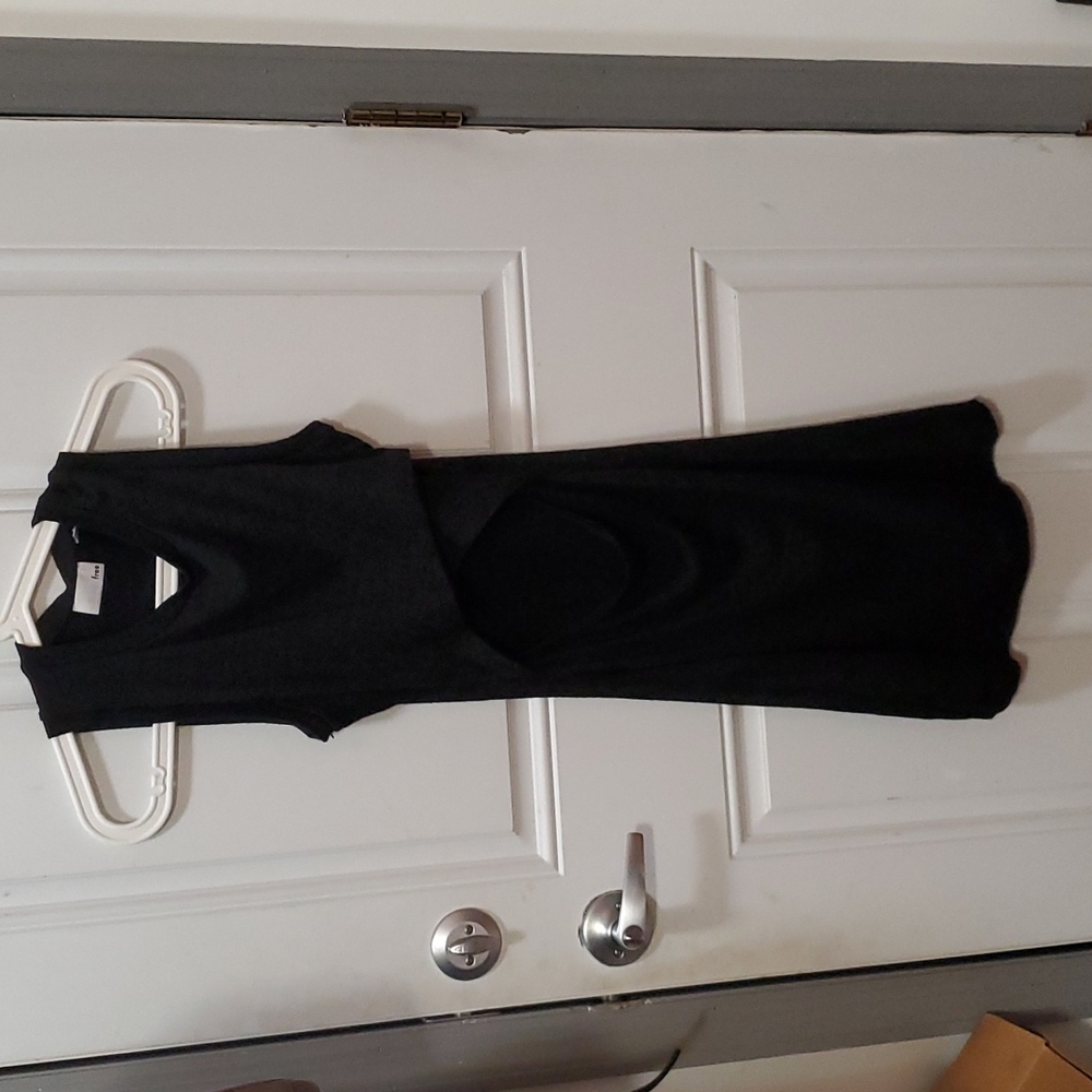 Wilfred black knit dress